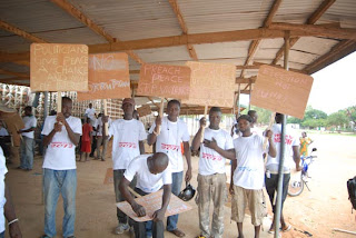 Steps Towards Peace – Bolgatanga Street Youth Carry Forward Message of Hope
