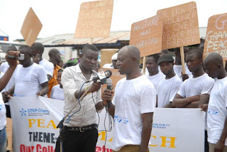 Steps Towards Peace – Bolgatanga Street Youth Carry Forward Message of Hope